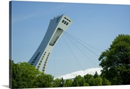 Olympic Stadium Montreal Quebec Canada Wall Art Canvas Prints 