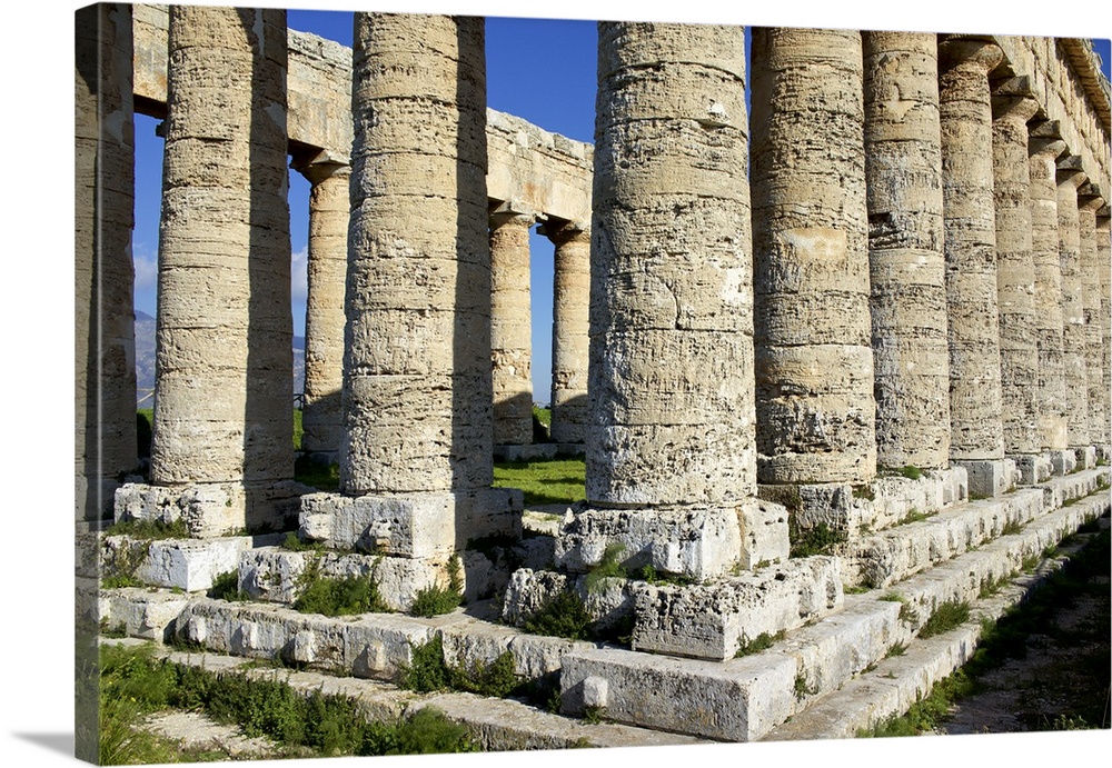 Segesta Greek ruins, Sicily, Italy.