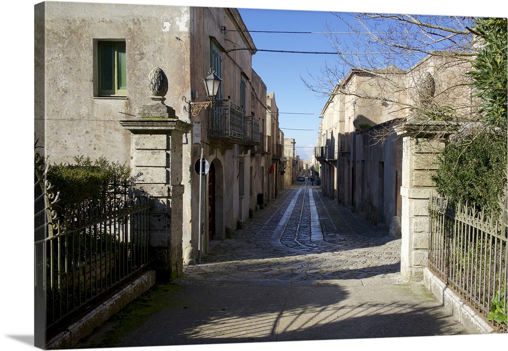 Village of Erice, Sicily, Italy.