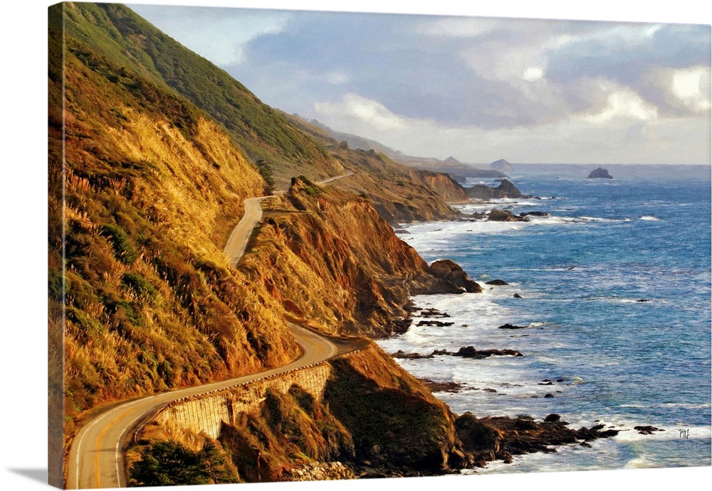 Adventure calls on this beautiful stretch of Highway 1, which winds through mountainous terrain and hugs the California co...