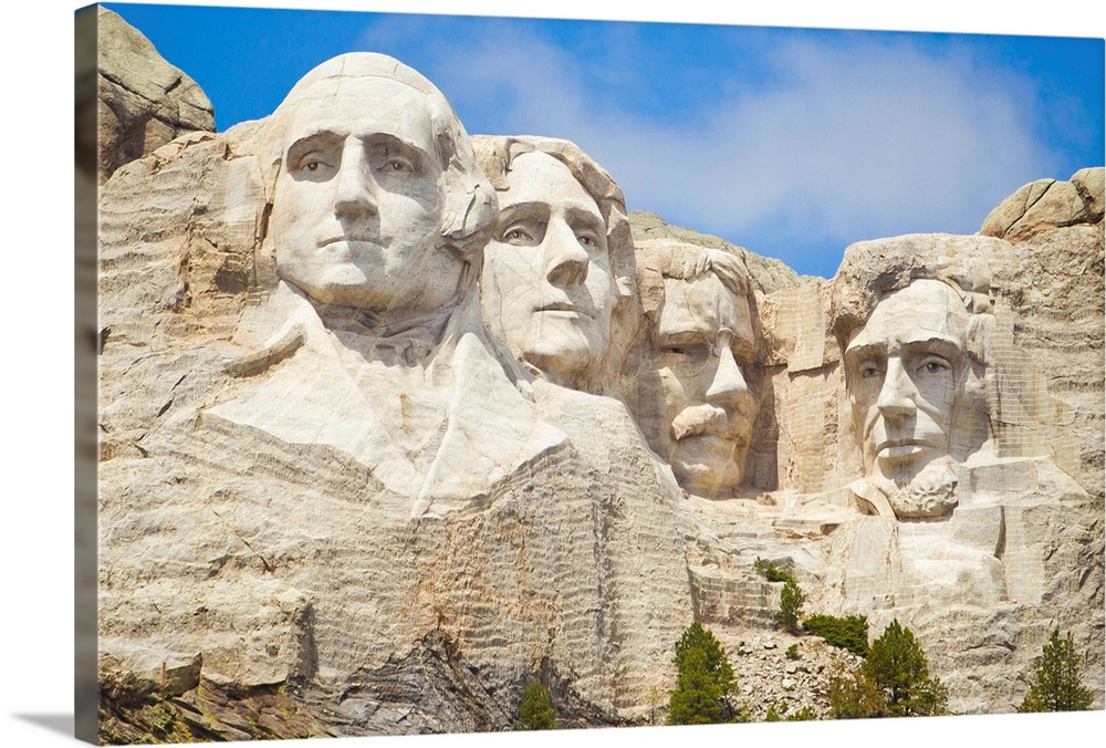 EK SUCCESS JOLEE'S BY YOU 3-D EMBELLISHMENT USA PRESIDENTS FACES  MOUNT RUSHMORE 