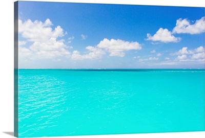 The turquoise waters of Grace Bay in the Turks and Caicos Islands