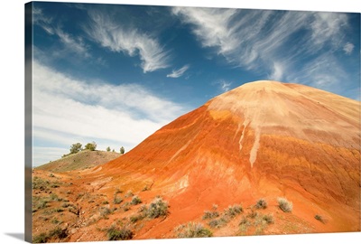 Bentonite clay deposits, Painted Hills, John Day National Monument, Oregon