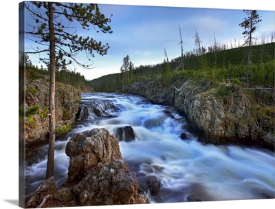 Firehole river Yellowstone National Park Wyoming