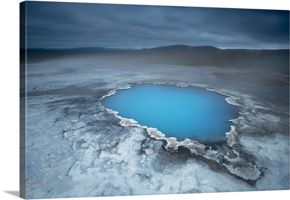 Geothermal pool, Iceland.