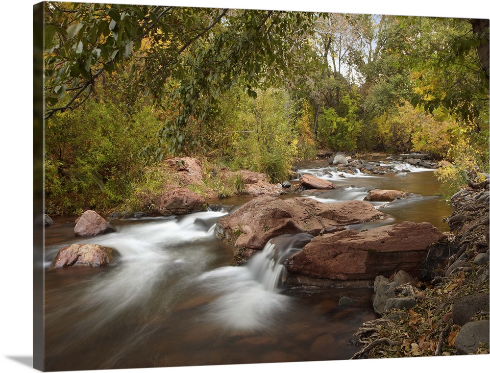 Oak Creek in Slide Rock State Park near Sedona, Arizona