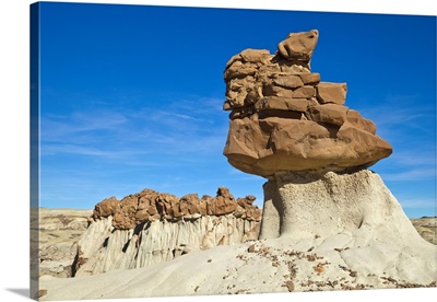 Rock Formation Bisti Wilderness Area New Mexico