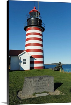 West Quoddy Lighthouse, Lubec, Maine