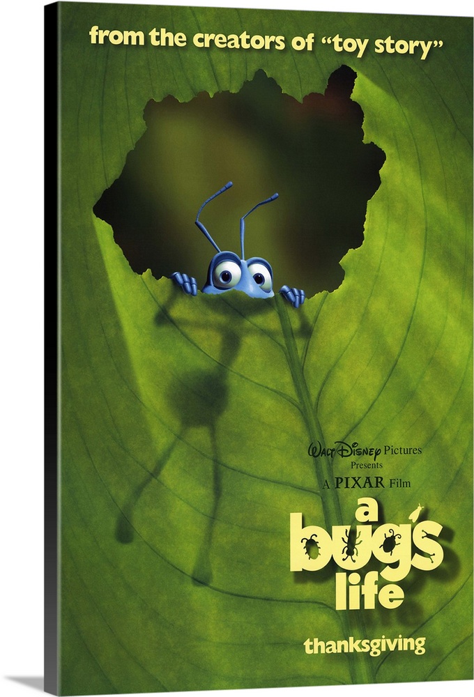 Computer animated feature by Pixar, the makers of Toy Story, takes a cutesy look into the world of insects. Flik (Foley) i...