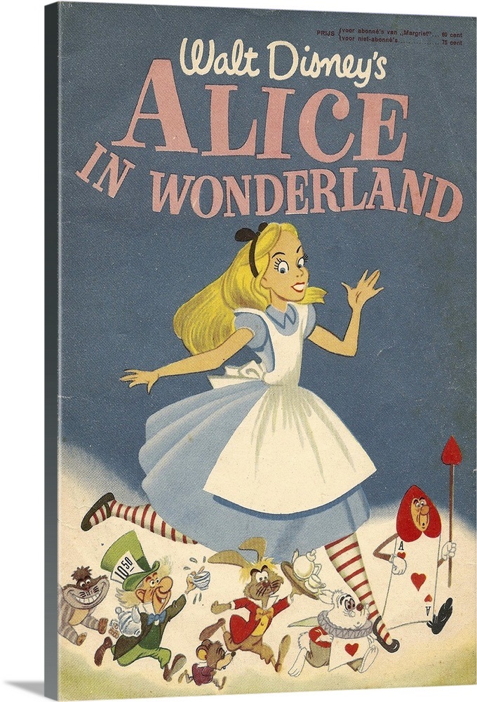 Alice in Wonderland (1951) Wall Art, Canvas Prints, Framed Prints, Wall Peels Great Big Canvas