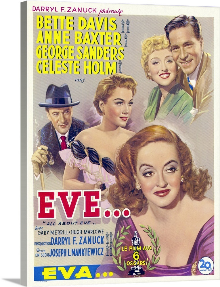 All about eve 1950 wall art canvas prints framed prints wall peels