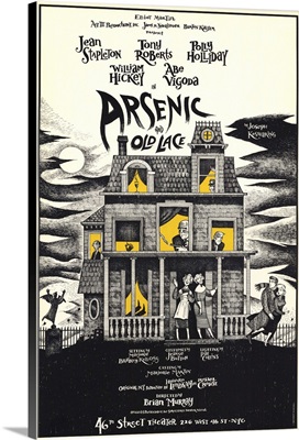 Arsenic and Old Lace Poster  Theatre Artwork & Promotional Material by  Subplot Studio