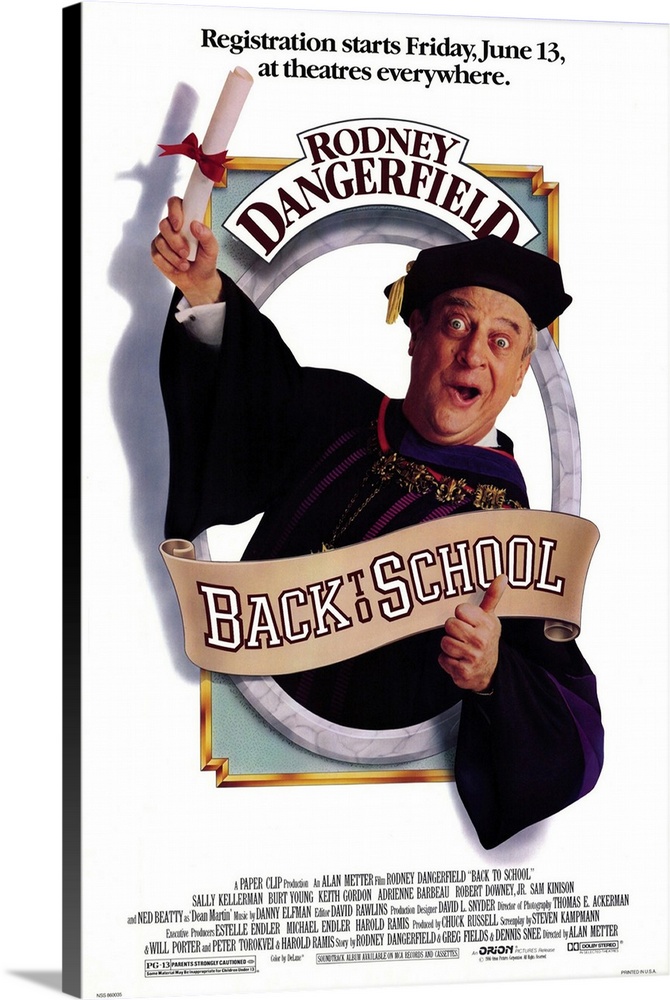 Dangerfield plays an obnoxious millionaire who enrolls in college to help his wimpy son, Gordon, achieve campus stardom. H...
