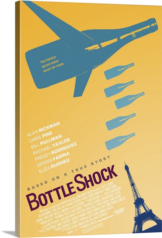 Bottle Shock - Movie Poster - Wall Art, Canvas Prints, Framed Prints, Wall  Peels