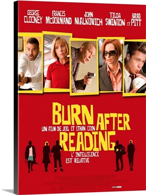 Burn After Reading - Movie Poster - French