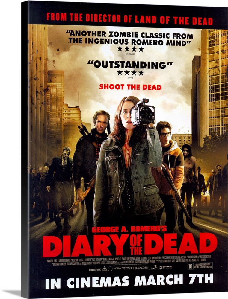 Diary of the Dead - Movie Poster - UK