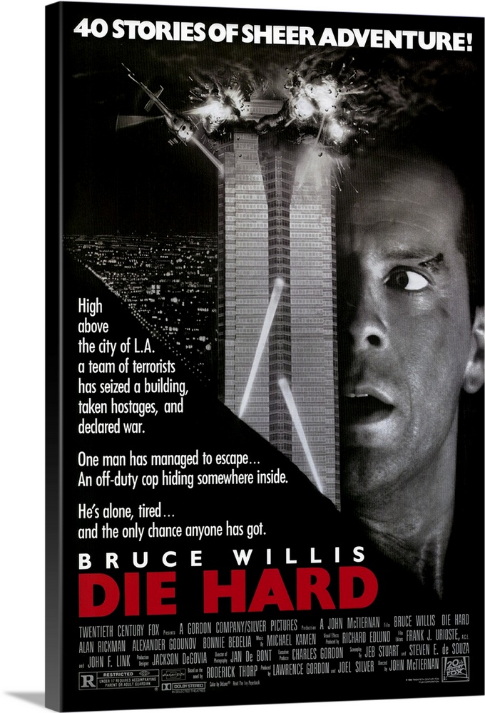 It's Christmas Eve and NYC cop John McClane (Willis) has arrived in L.A. to spend the holiday with his estranged wife Holl...