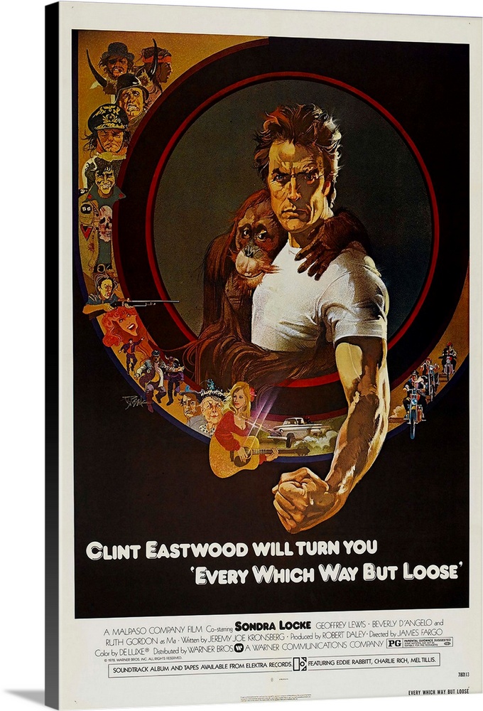 Fairly pointless Eastwood foray featuring Clint as a beer-guzzling, country-music loving truck driver earning a living as ...