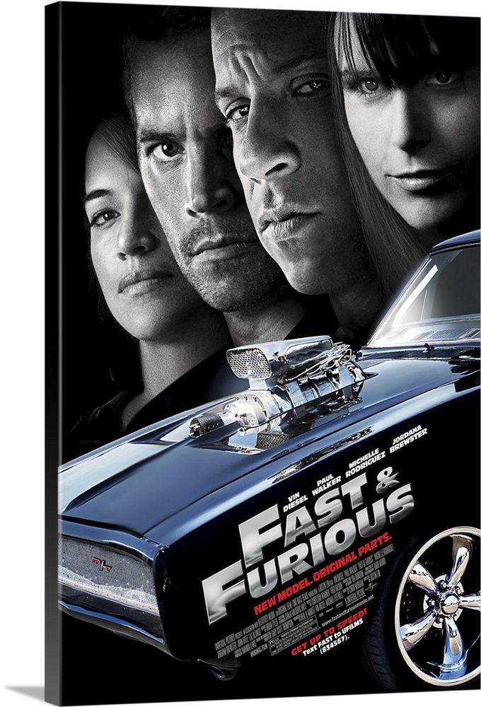 Fast And Furious 4 2009 Wall Art Canvas Prints Framed Prints Wall Peels Great Big Canvas