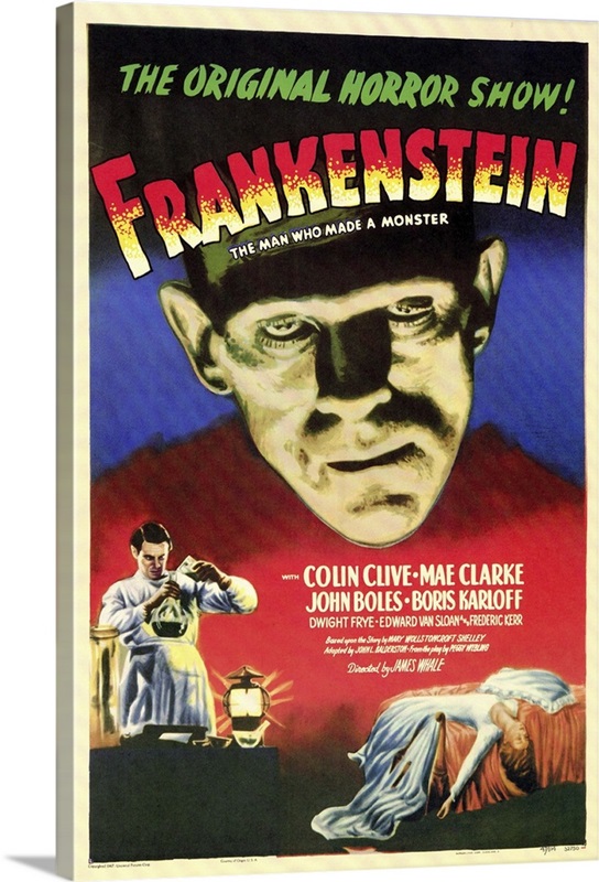 Frankenstein (1931) Wall Art, Canvas Prints, Framed Prints, Wall Peels