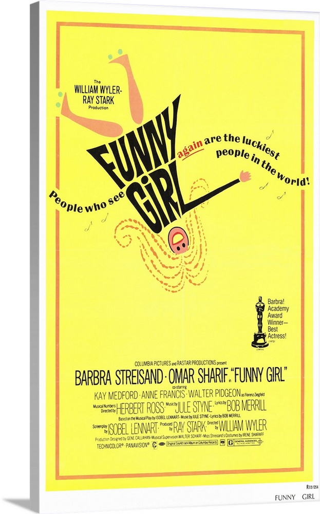 Follows the early career of comedian Fanny Brice, her rise to stardom with the Ziegfeld Follies, and her stormy romance wi...