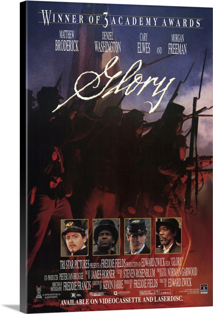 A rich, historical spectacle chronicling the 54th Massachusetts, the first black volunteer infantry unit in the Civil War....