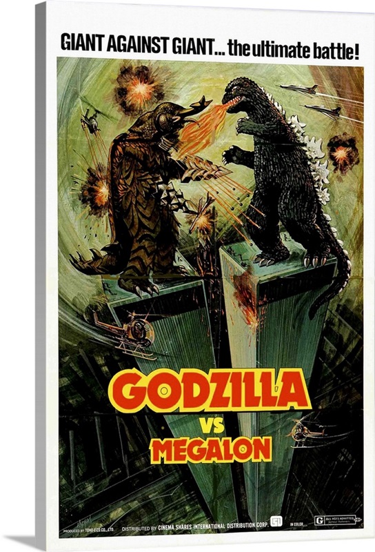 Godzilla vs. Megalon (1977) | Great Big Canvas