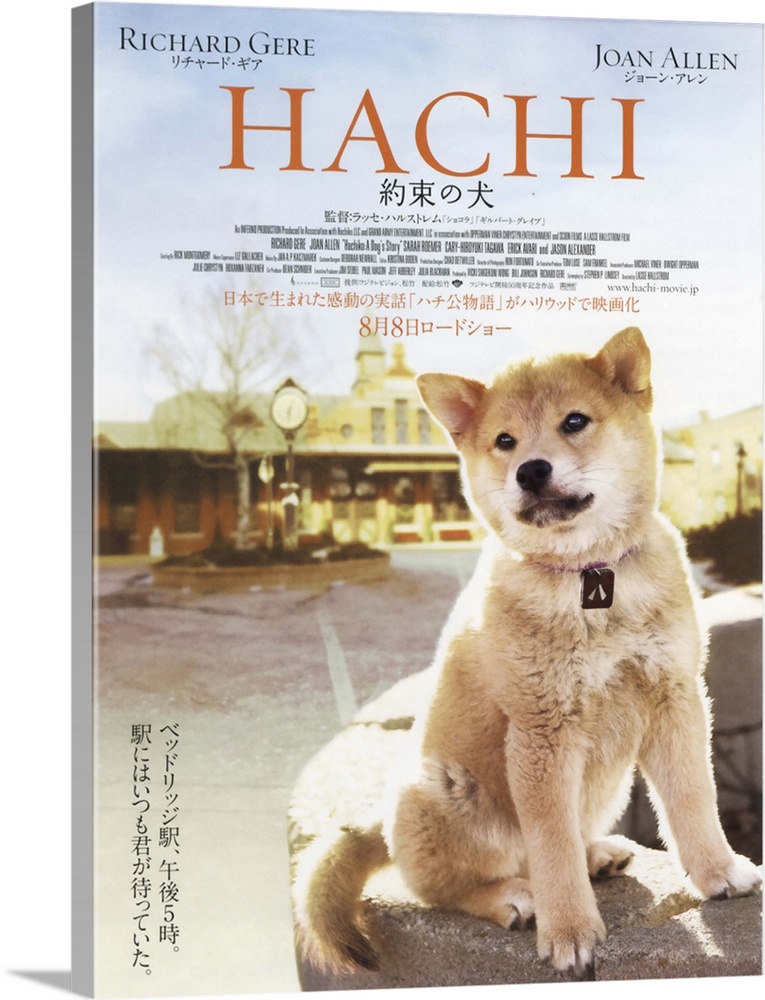 This heartwarming true story is an American adaptation of a Japanese tale about a loyal dog named Hachiko. This very speci...
