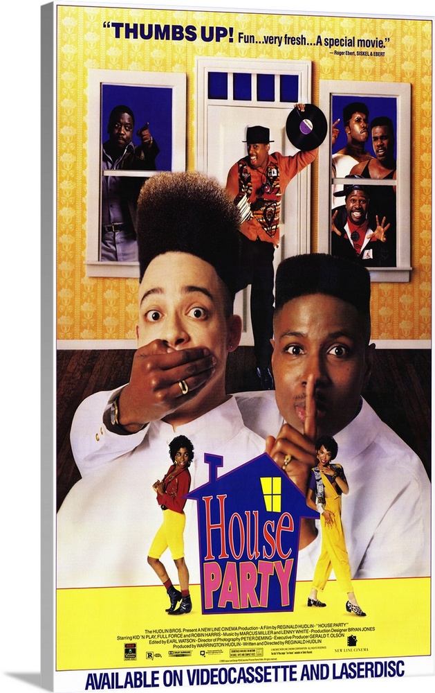 Light-hearted, black hip-hop version of a '50s teen comedy with rap duo Kid 'n' Play. After his father grounds him for fig...