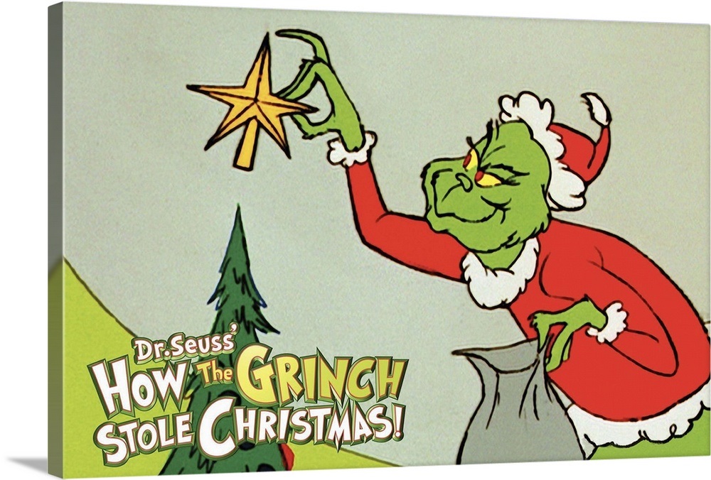 How the Grinch Stole Christmas (1966) Wall Art, Canvas Prints, Framed ...