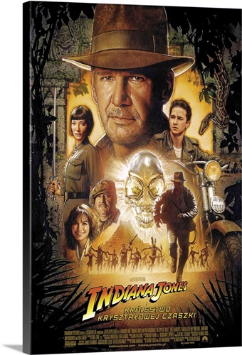 Indiana Jones and the Kingdom of the Crystal Skull - Movie Poster 60x160cm  - Paramount Pictures 2008