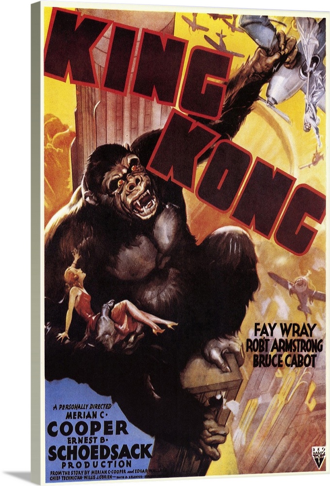 The original beauty and the beast film classic tells the story of Kong, a giant ape captured in Africa by filmmaker Carl D...