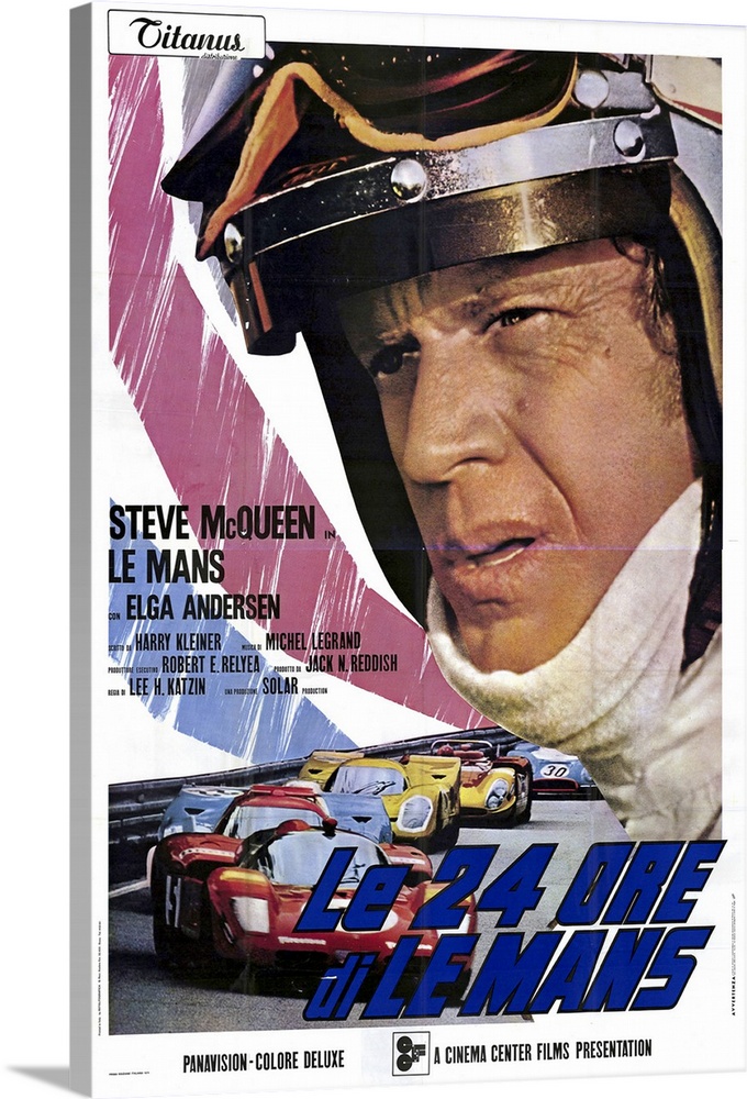 The famous 24-hour sports car race sets the stage for this tale of love and speed. McQueen (who did his own driving) is th...
