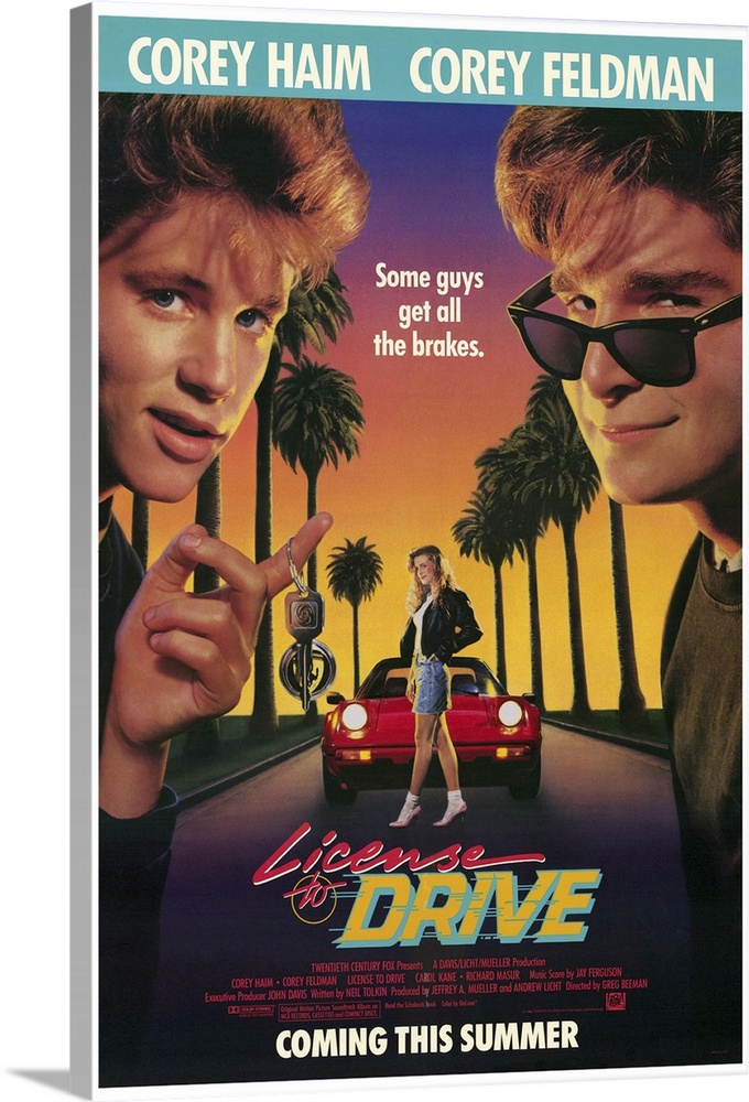 When teen Haim fails the road test for his all-important driver's license, he steals the family car for a hot date with th...