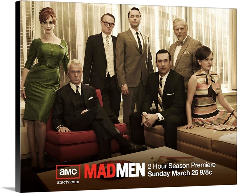 MadMen - TV Poster Wall Art, Canvas Prints, Framed Prints, Wall Peels ...