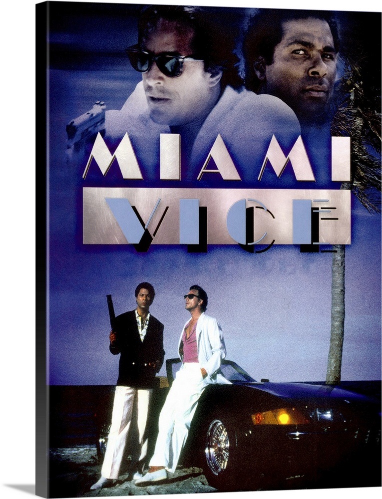 Miami Vice (TV) (1984) Wall Art, Canvas Prints, Framed Prints, Wall