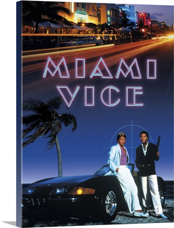 Miami Vice (TV) (1984) Wall Art, Canvas Prints, Framed Prints, Wall