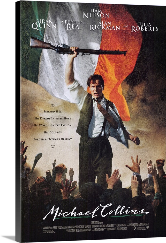 Collins (Neeson) was a revolutionary leader with the Irish Volunteers, a guerilla force (an early version of the IRA) dedi...