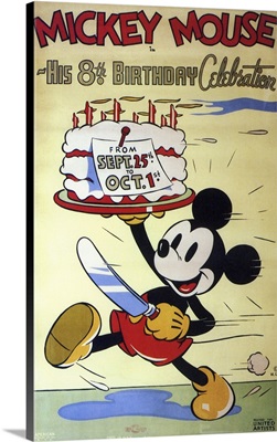 Mickey Mouse in His 8th Birthday Celebration (1936)
