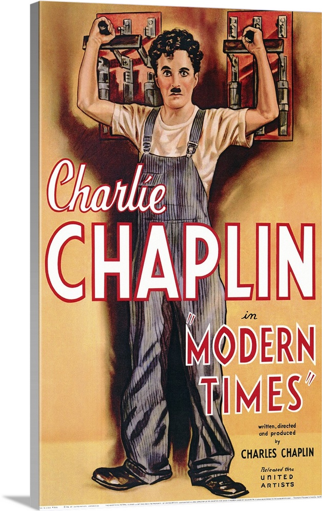 This mostly silent film finds Chaplin playing a factory worker who goes crazy from his repetitious job on an assembly line...