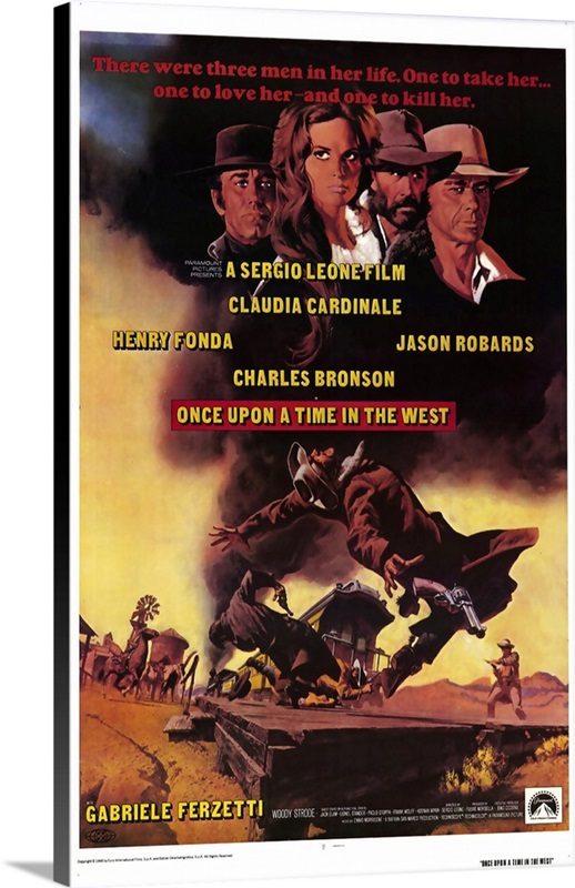 Once Upon a Time in the West (1968) Wall Art, Canvas Prints, Framed ...