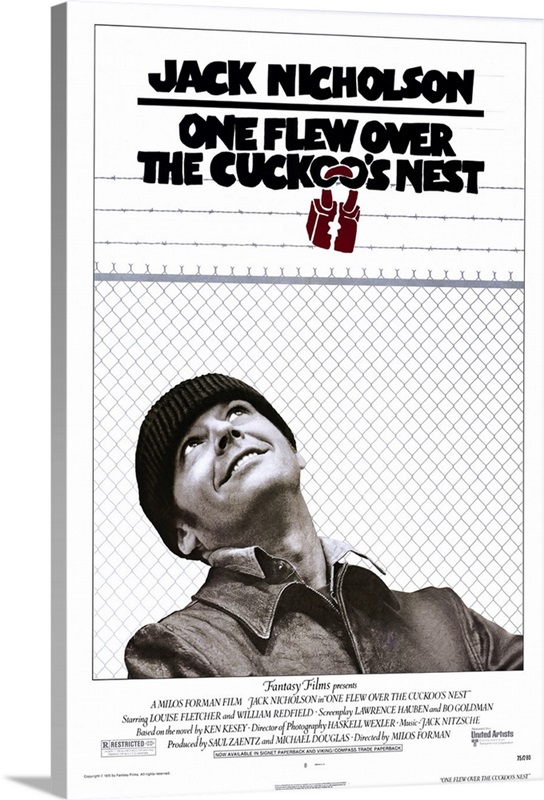 One Flew Over The Cuckoos Nest (1975) | Great Big Canvas