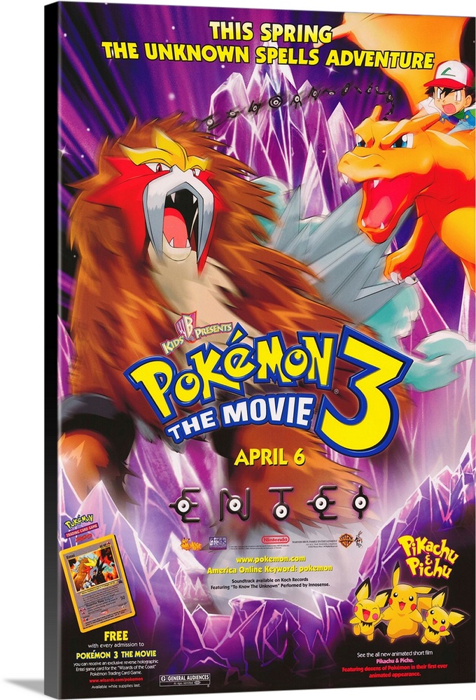 As opposed to what, Pokemon 3: The Dinner Theater? This installment of the interminable franchise has a young girl, who's ...