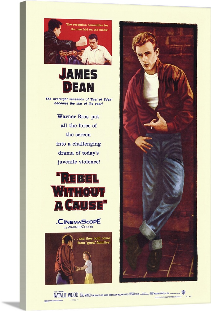 James Dean's most memorable screen appearance. In the second of his three films (following East of Eden), he plays trouble...
