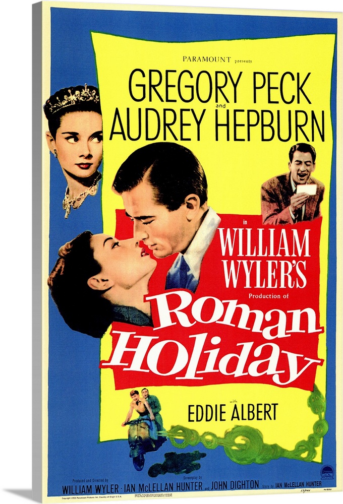 Hepburn's first starring role is a charmer as a princess bored with her official visit to Rome who slips away and plays at...