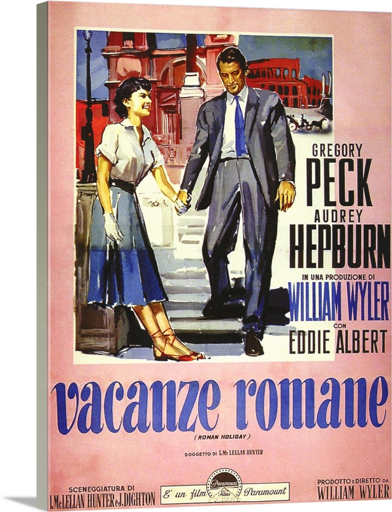 Hepburn's first starring role is a charmer as a princess bored with her official visit to Rome who slips away and plays at...