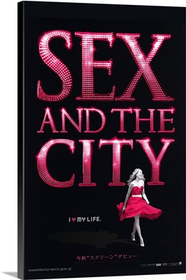 Sex and The City: The Movie - Movie Poster - Japanese