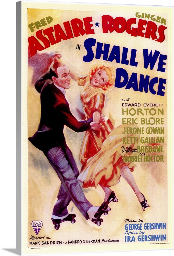 And shall we ever! Seventh Astaire-Rogers pairing has a famous ballet dancer and a musical-comedy star embark on a promoti...