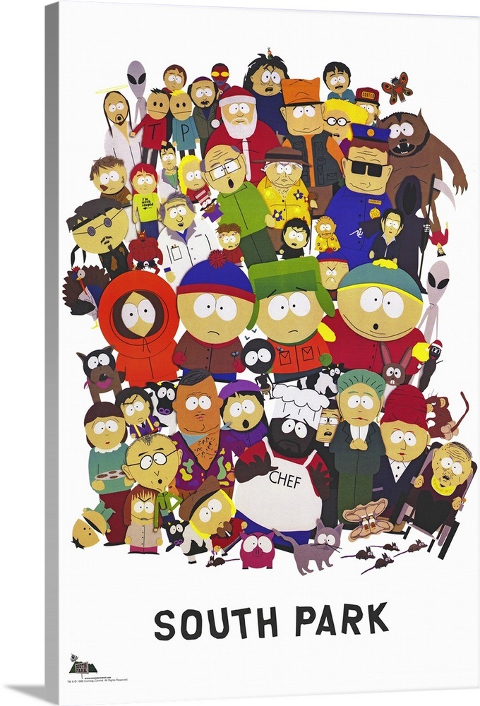 South Park (1999) Wall Art, Canvas Prints, Framed Prints, Wall Peels