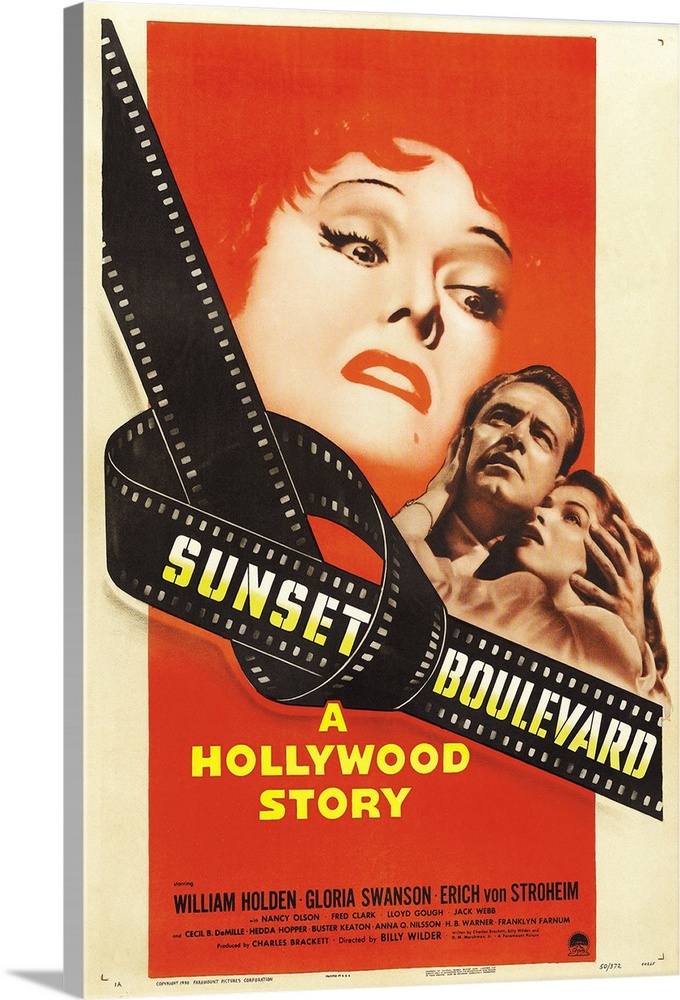 Famed tale of Norma Desmond (Swanson), aging silent film queen, who refuses to accept that stardom has ended for her and h...